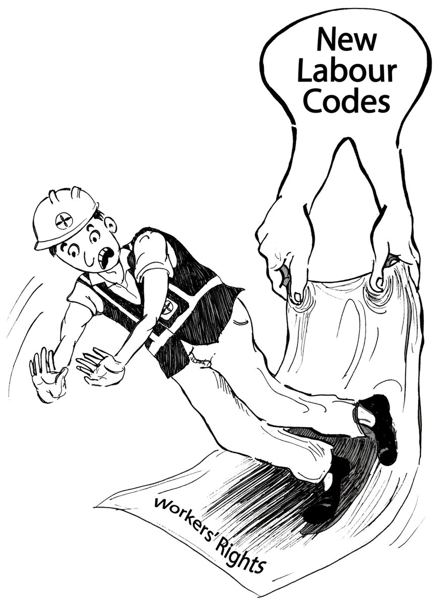 hari77praja's tweet image. #LabourCodes
#Nov26thStruggle