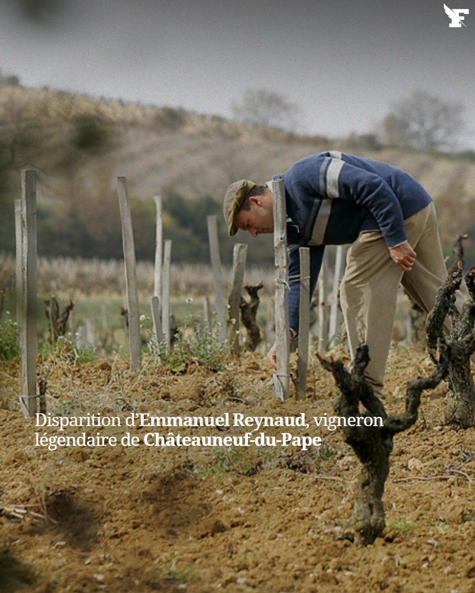 Vigneron iconique de Château Rayas, Emmanuel Reynaud s’est éteint ce 25 novembre. Figure énigmatique du vignoble de la vallée du Rhône, il laisse à ses deux fils un héritage inestimable : celui d’un domaine parmi les plus recherchés.

Par Alicia Dorey

👉 l.lefigaro.fr/djMi