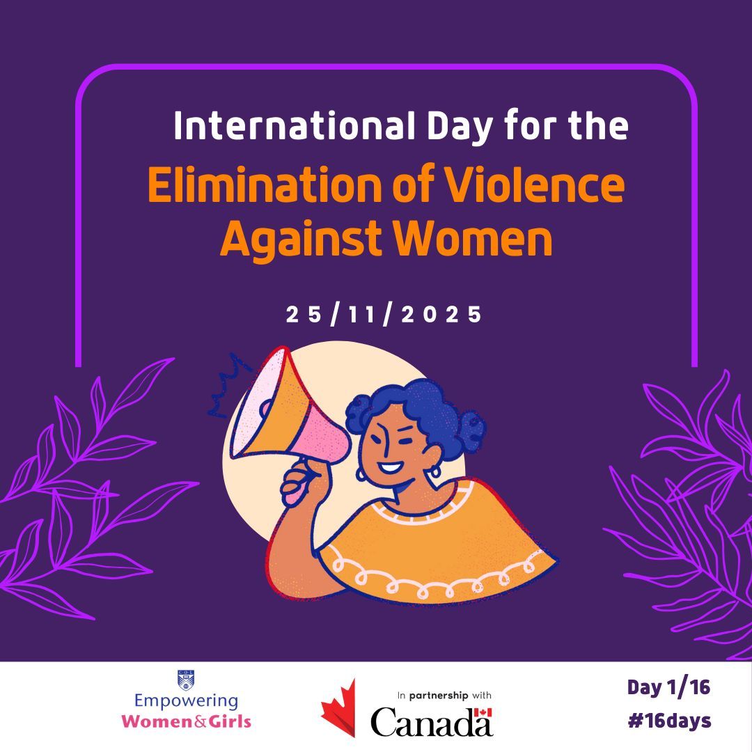 Today marks the start of the 16 Days of Activism against Gender-Based Violence. We also honour the International Day for the Elimination of Violence Against Women.
Let’s stand together for safety, dignity, and equality—online and offline. 🧡
#16Days #EndGBV #OrangeTheWorld