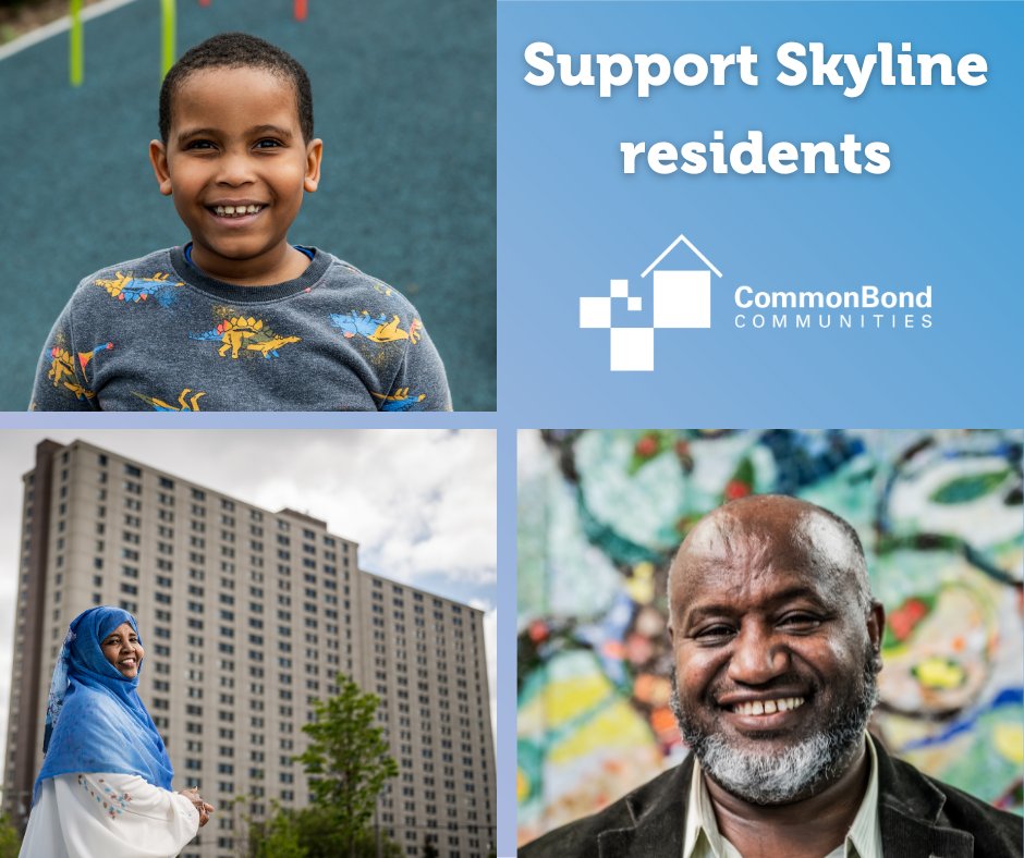 After the recent fire at Skyline, we've seen a tremendous outpouring of community support, and we are asking the community to stretch so we can continue to support residents during their dislocation from Skyline. 

Make your impact: commonbond.org/skylinetower