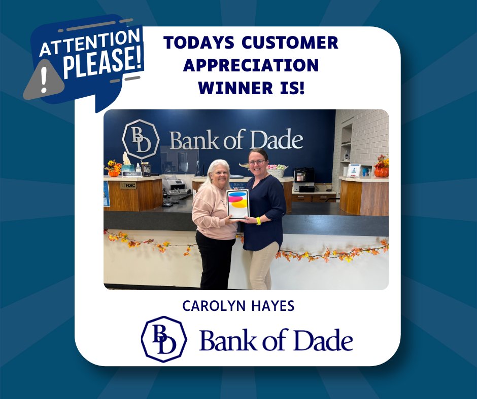 Bank of Dade tweet media