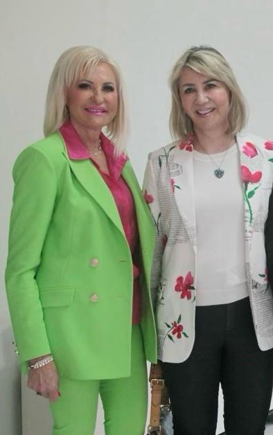 Η Ζ. Μακρή ευχαριστεί την διοικήτρια της ΔΥΠΑ Γ. Χορμόβα για το επίδομα μητρότητας