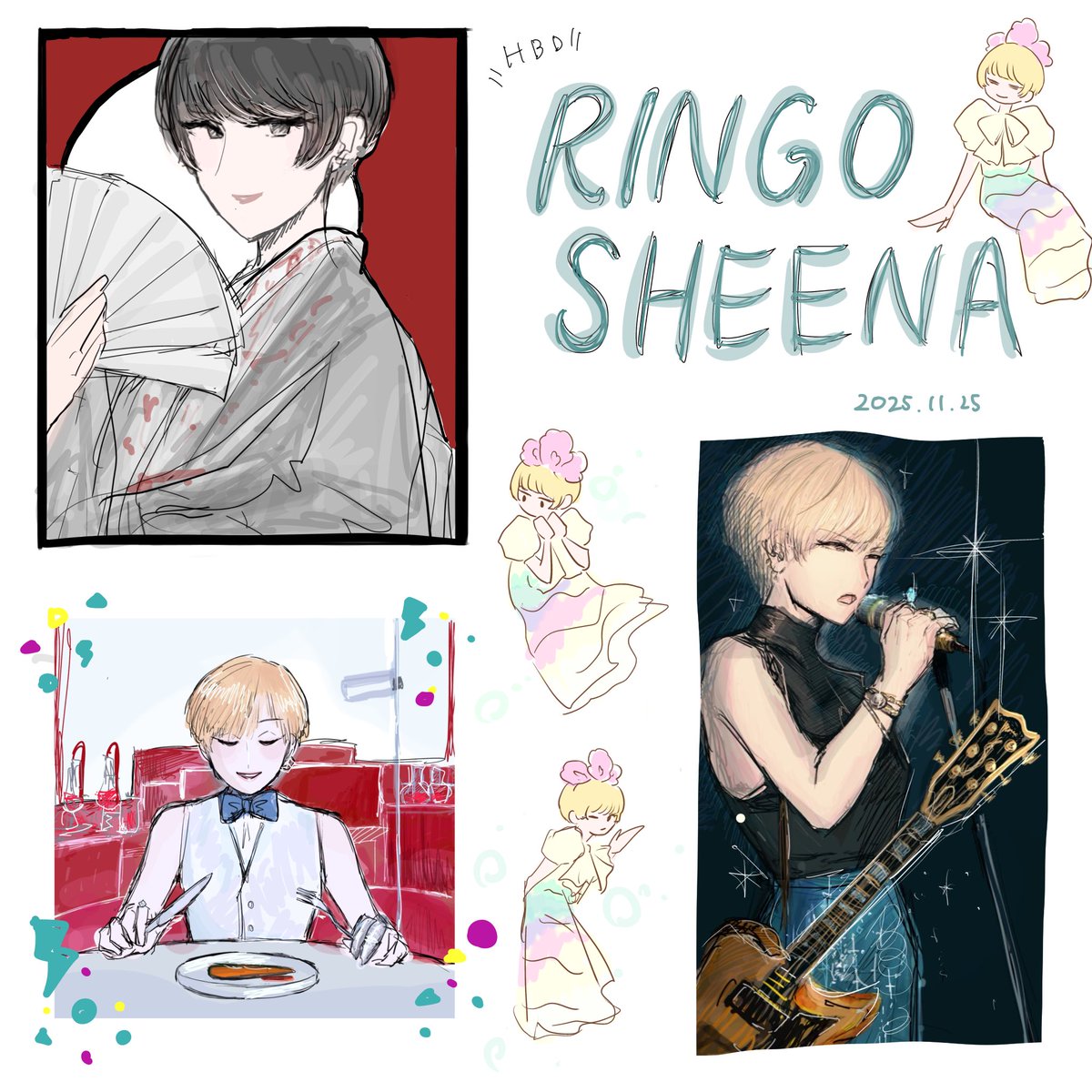 おめでとうございます🥰㊗️
#椎名林檎
#椎名林檎誕生祭2025