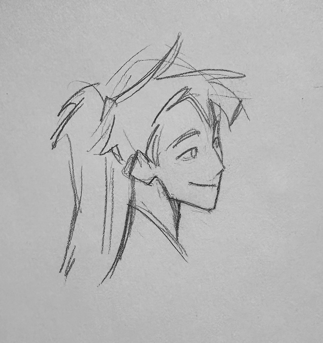 Ohmystars19v2's tweet image. A lil smooch for his Lan Zhan 

#mdzs #wangxian