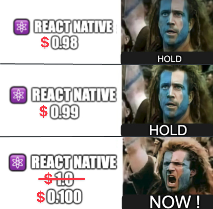 sebastienlorber's tweet image. Exclusive React Native deal this Friday