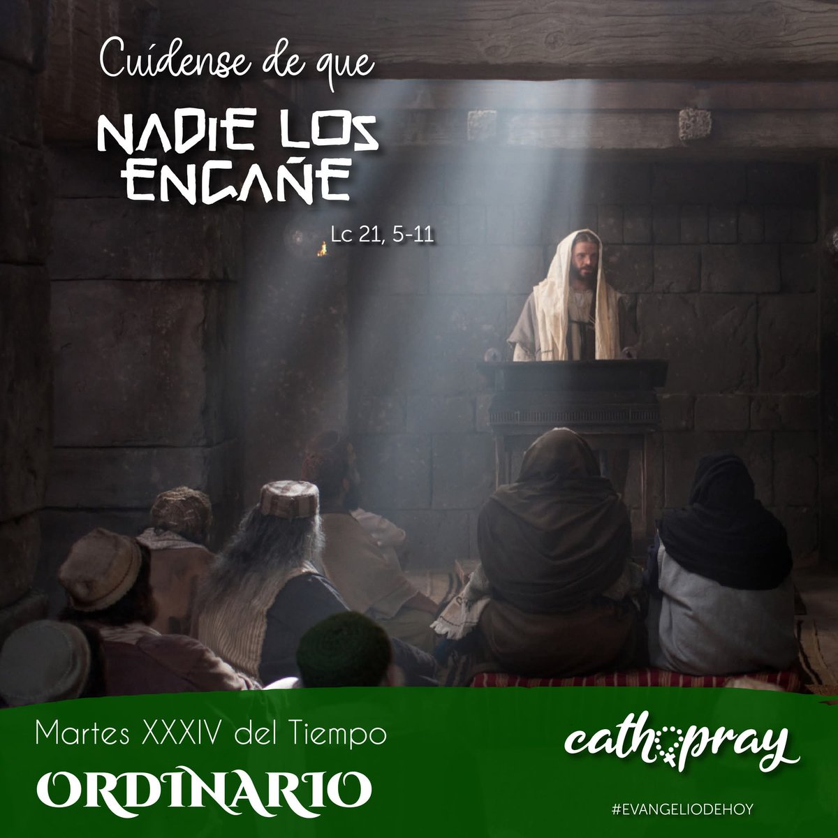 🟢 ORDINARIO, FERIA
MARTES XXXIV DEL TIEMPO ORDINARIO 
"No quedará piedra sobre piedra de lo que están viendo"
<a href="/LilianaSnchez9/">Liliana Sánchez 🇦🇷♌🦁</a> <a href="/poctavio65/">Octavio Martínez</a> <a href="/AgustnGonzlezO1/">Padre Agustín G.O</a> <a href="/Pdre_Rafa/">Padre Rafa</a> <a href="/ximetar/">Joaquin C Guardiolaﻥ</a> <a href="/jalisco52/">Unreal</a> <a href="/EliMorales0837/">Eli Morales</a> <a href="/irmaalvarez3210/">@IrmaAlvarez3210</a> <a href="/ggabins/">gabriela nuñez 🇻🇦</a> <a href="/newkike1/">@newkike</a> <a href="/ElsaCasP/">Elsa Castillo</a> <a href="/_GabyRubio/">Gabriela</a> <a href="/auralu12/">aura lu Velasquez</a> <a href="/mo68928/">Salv2</a>