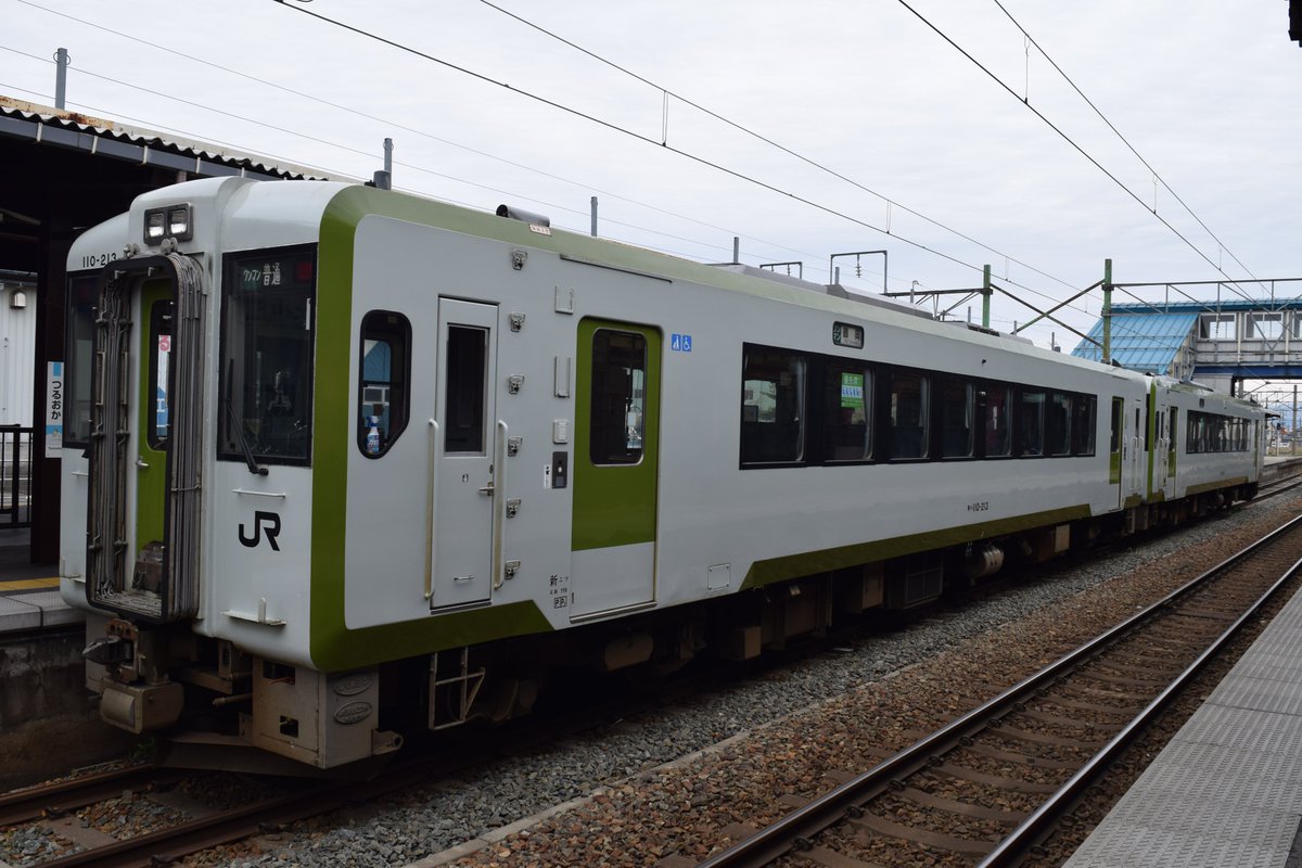 羽越本線の普通列車(新津-新発田-村上-酒田)、今はGV-E400がほとんどに