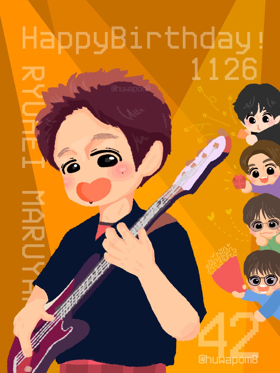 huwapom8's tweet image. 🟧🟧🟧🟧🟧🟧🟧🟧
Happy 42th Birthday!!!
🟧🟧🟧🟧🟧🟧🟧🟧
#丸山隆平誕生祭2025
#丸山隆平誕生祭
#丸山隆平