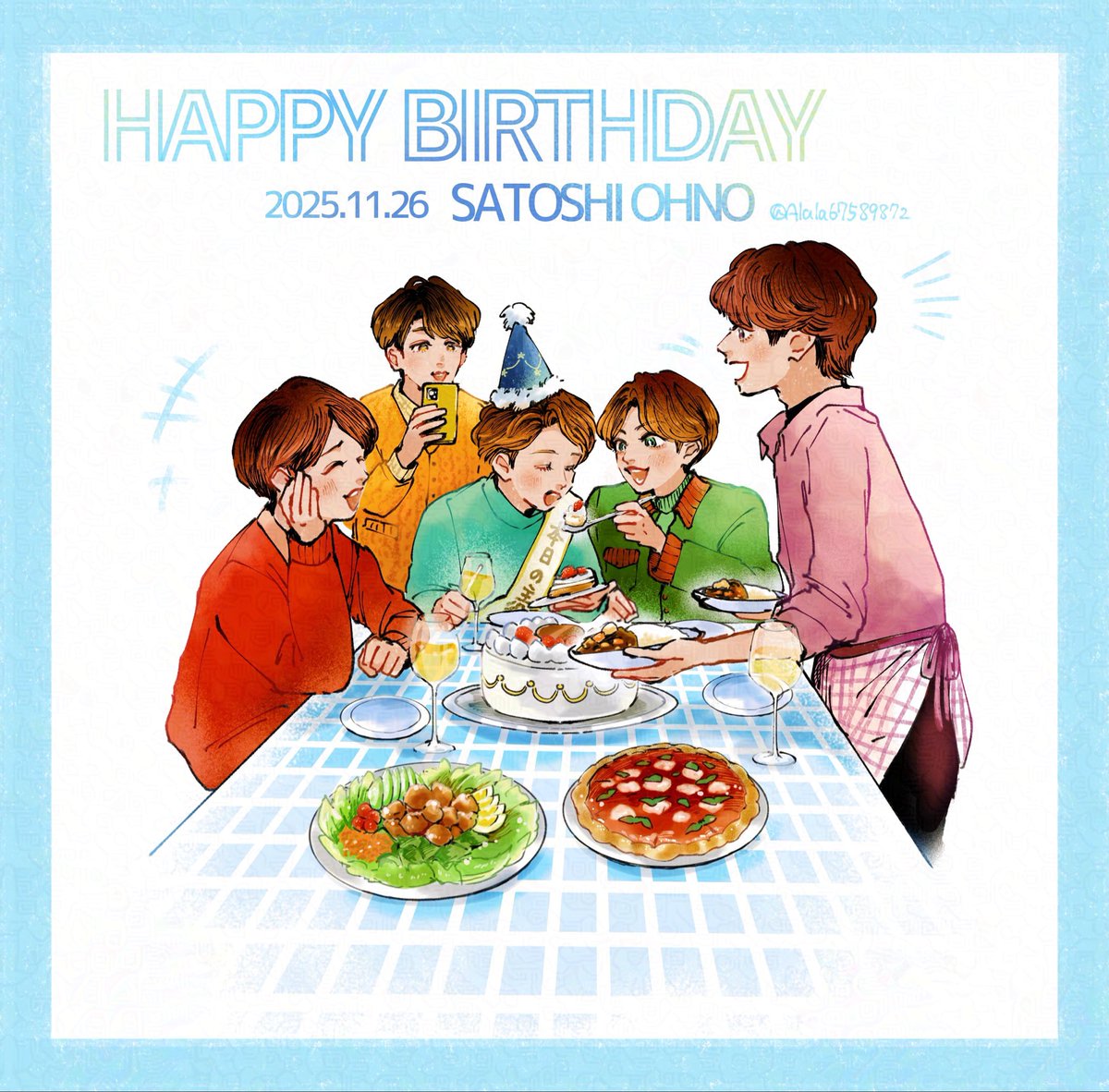 大野智さん、45歳の誕生日を迎える