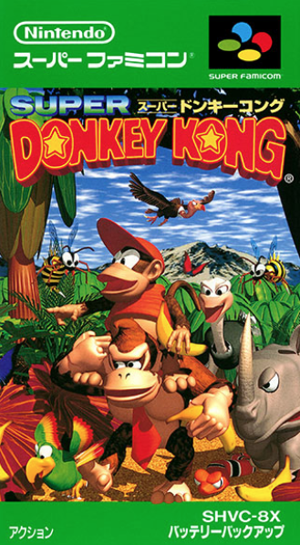 denfaminicogame's tweet image. 【今日は何の日？】『スーパードンキーコング』が発売された日（1994年11月26日）
news.denfaminicogamer.jp/kikakuthetower…

美麗なグラフィックに誰もが驚愕したアクションゲーム。大きなドンキーと小柄なディディーの2匹による、異なるアクションを楽しめる。「神BGM」と名高いデビッド・ワイズ氏らによる音楽も魅力