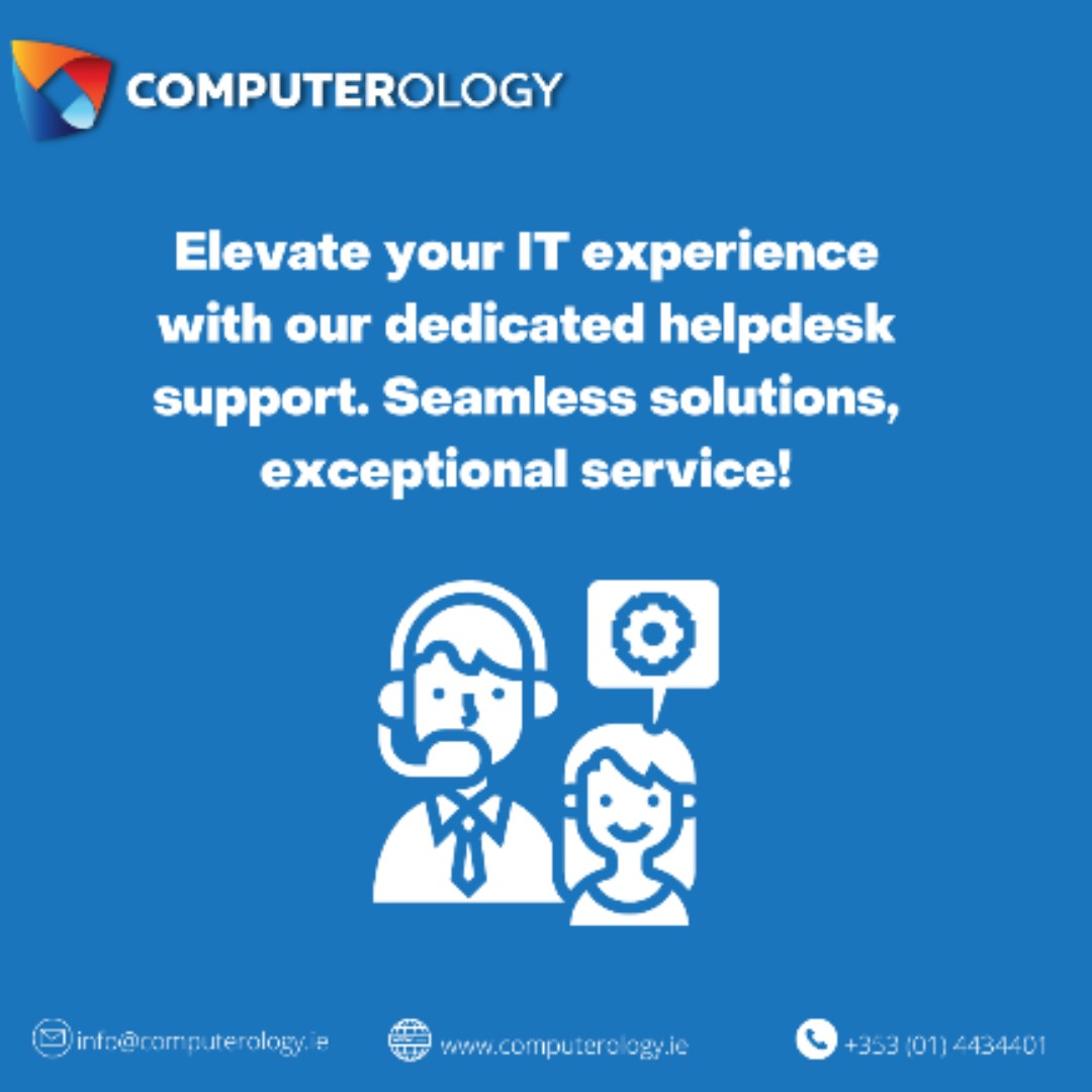 Computerologyie's tweet image. 🛡️Shield your business from tech headaches! 

Our IT help desk is your armour against digital challenges. 🔐

Find out more: computerology.ie.