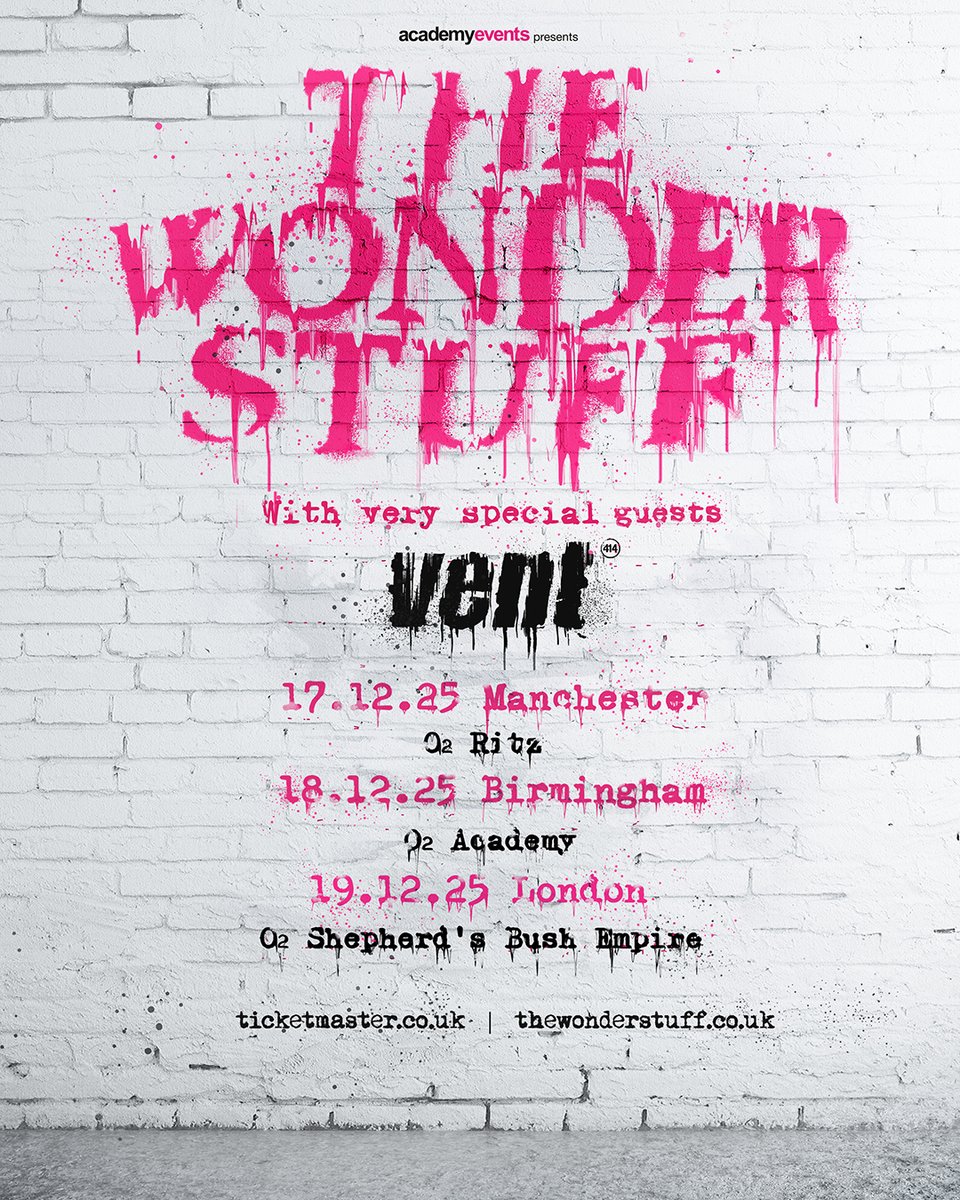 O2SBE's tweet image. Get ready to pogo the night away — @thewonder_stuff are coming to #O2ShepherdsBushEmpire on Fri 19 Dec 🎸

Grab your tickets 👉amg-venues.com/jpSH50Xxt2e
#TheWonderStuff