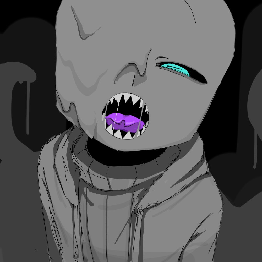 メア様ってギザ歯作れそうだなー見たいなーの絵