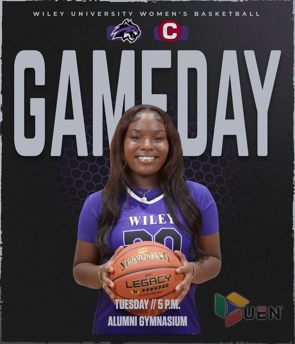 WileyAthletics's tweet image. We take on @GoCentenary tonight.
🏟️Alumni Gymnasium
📍Marshall, Texas
⏰5 p.m.
📹urbanedgenetwork.net/watch/5704
📊shorturl.at/Z8LHr
#FeartheClaws #WhereWinnersThrive #BeIrreplaceable #ProgressiveoverPerfection #GoForthInspired