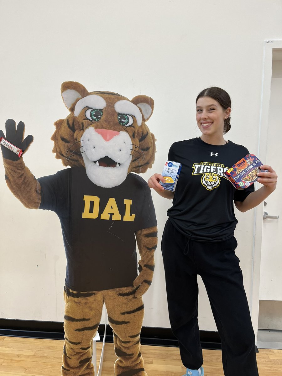 Hey Tigers🐯 Tomorrow is our basketball donation game for @feednovascotia! Bring a non-perishable item to the game and get a free bag of popcorn!

We are still accepting donations until December 4. Food can be dropped off in the box across from the front desk!