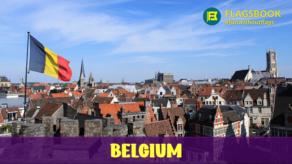 flags_book's tweet image. It’s #Belgium! Ghent’s medieval towers and vibrant facades are unmistakable. Keep watching for the next #FunWithoutFlags challenge! #geographyfun #quiz