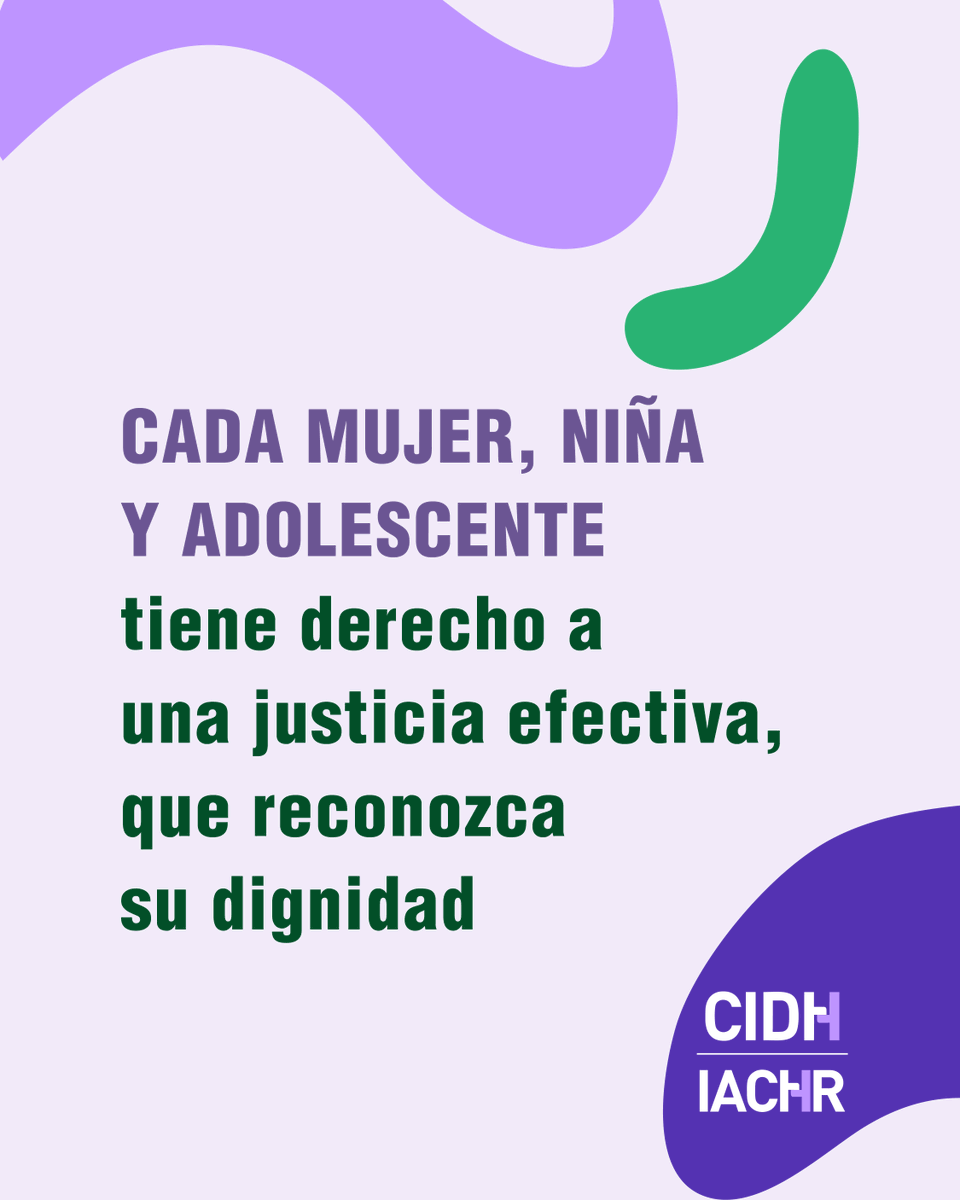 🔸#25N | #CIDH recuerda la importancia de que los sistemas de justicia garanticen procesos libres de prejuicios y de violencia contra las mujeres⚖️.  

📑 La #GuíaPráctica sobre justicia con perspectiva de género es una herramienta para hacerlo posible: bit.ly/GuiaPJusticia