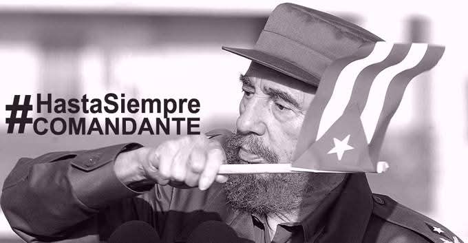 🇨🇺Gracias por ser de verdad,
gracias por hacernos hombres,
gracias por cuidar los nombres
que tiene la libertad
Gracias por tu dignidad,
gracias por tu rifle fiel,
por tu pluma y tu papel,
por tu ingle de varón.
Gracias por tu corazón.
¡Gracias por todo,#Fidel! 
#FidelPorSiempre
