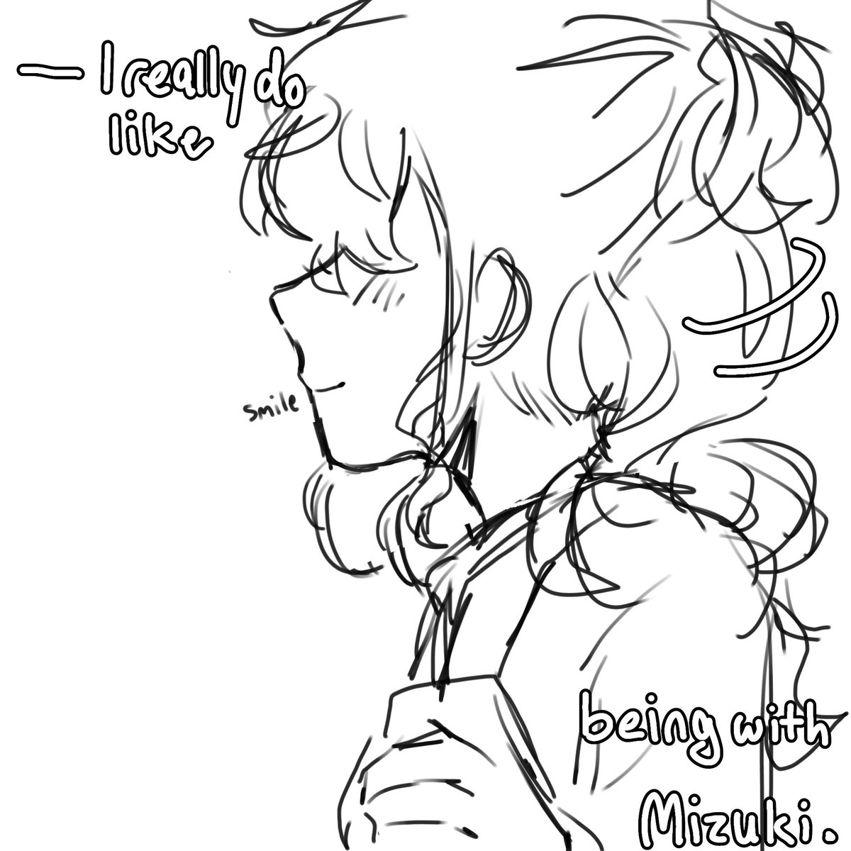 nuiawasete's tweet image. Mizumafu is real guys trust me mafuyu thought this HERSELF