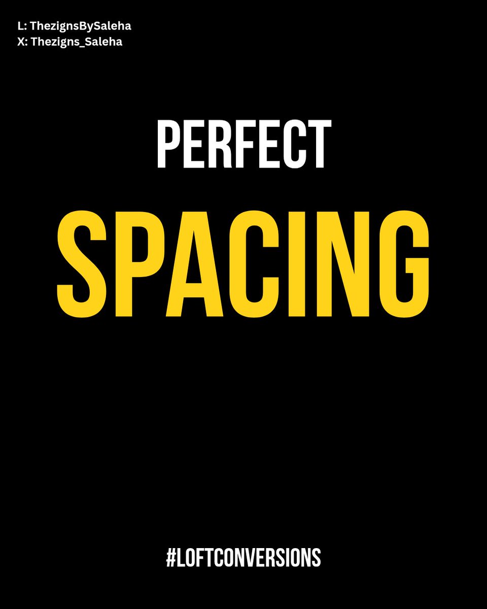 Thezigns_Saleha's tweet photo. Perfect Spacing

OMB- advertise #LoftConversions 
@OneMinuteBriefs https://t.co/yWfeQc8kwR