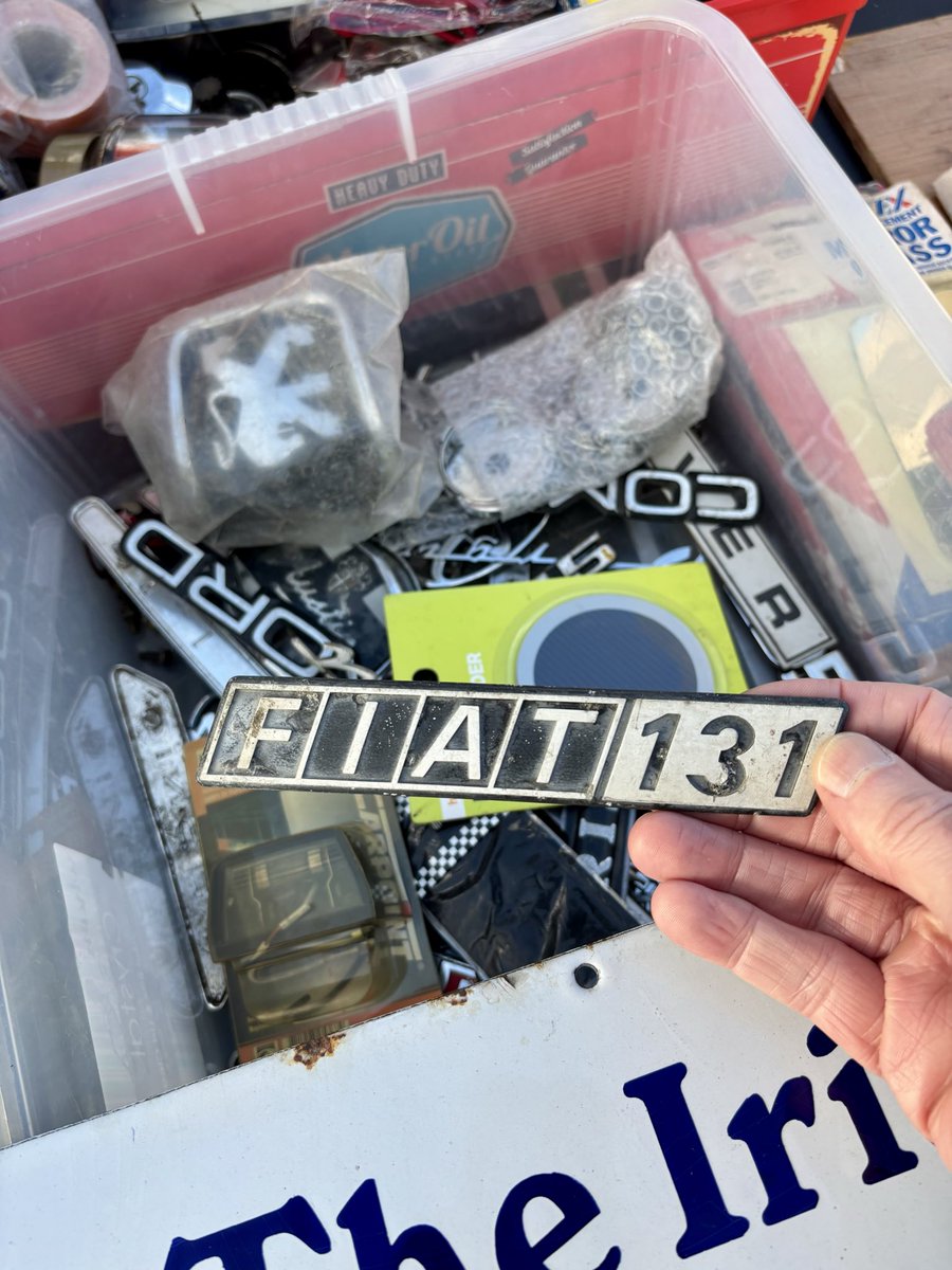 TopOfTheTower's tweet image. Out and about in the #Mini recently and dropped into an Autojumble in Kildare. Loads of interesting stuff on offer if you're an anorak like me....