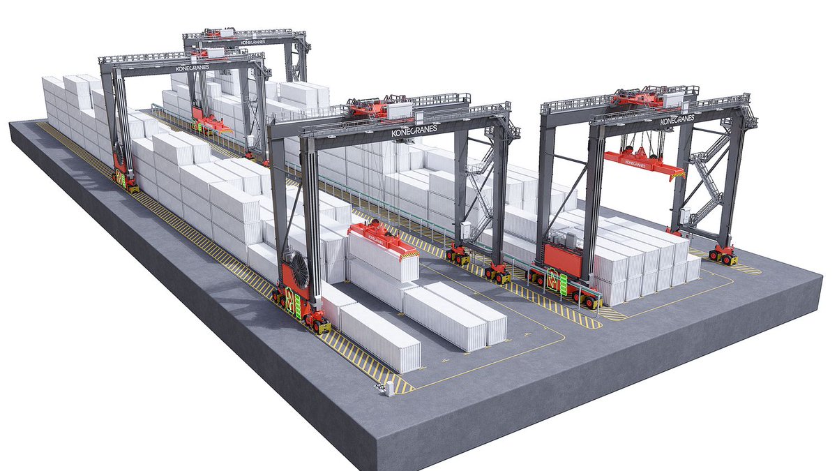 WorldCargoNews's tweet image. ⚫ IN-DEPTH 🔴 E-Hybrid RTGs for the future: worldcargonews.com/cargo-handling… 
@Konecranes 
#RTGs #PortEquipment #CargoHandling #PortCranes #Logistics #WorldCargoNews