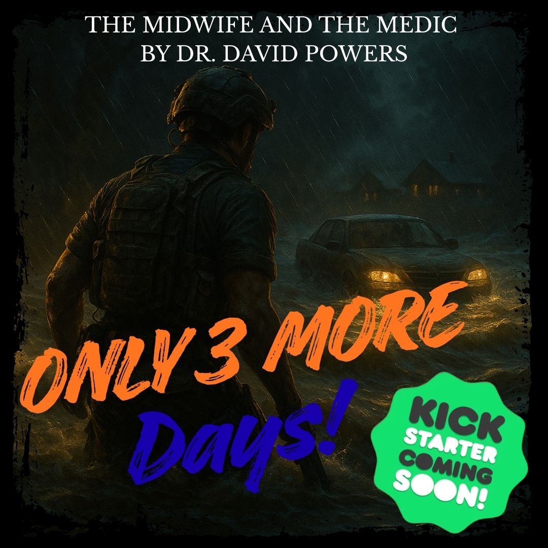I'm getting antsy as the day draws closer to launch. - mailchi.mp/1b4b14cbaa72/i…

#TheMidwifeAndTheMedic #MidwifeLife #NurseMidwife #BirthWorker #LDMidwife #MidwiferyMatters #MidwifeStrong #KickstarterBooks #KickstarterLaunch #KickstarterAuthor #BookLaunchJourney #IndieAuthorLife