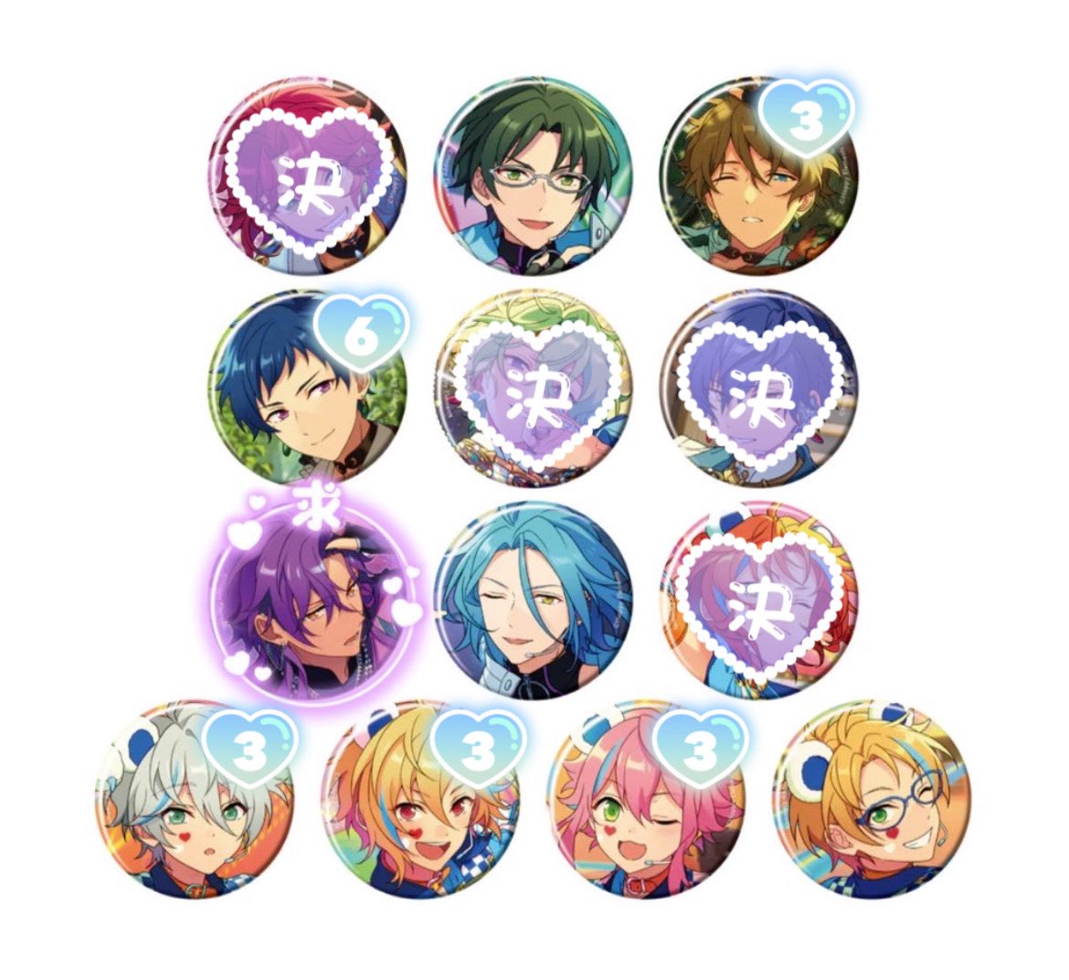 交換］あんスタ コレクション缶バッジ コレ缶2025 Nov. idol 譲：敬人