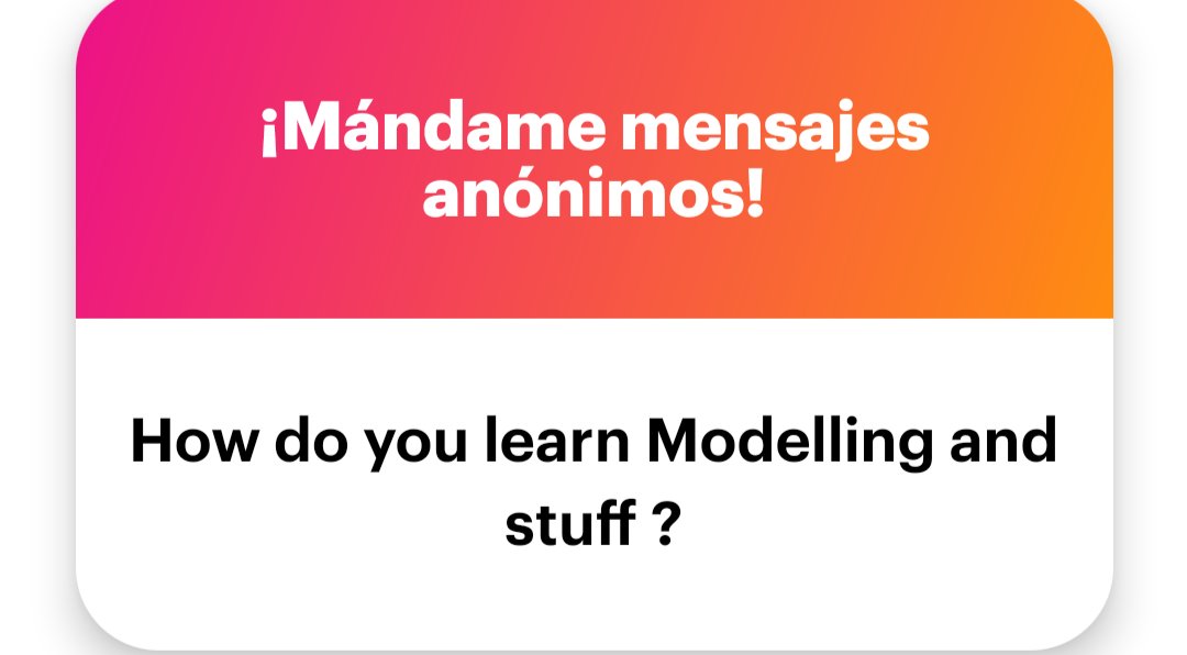 ThisIsFl0wery's tweet image. Tutorials and watching someone do a model