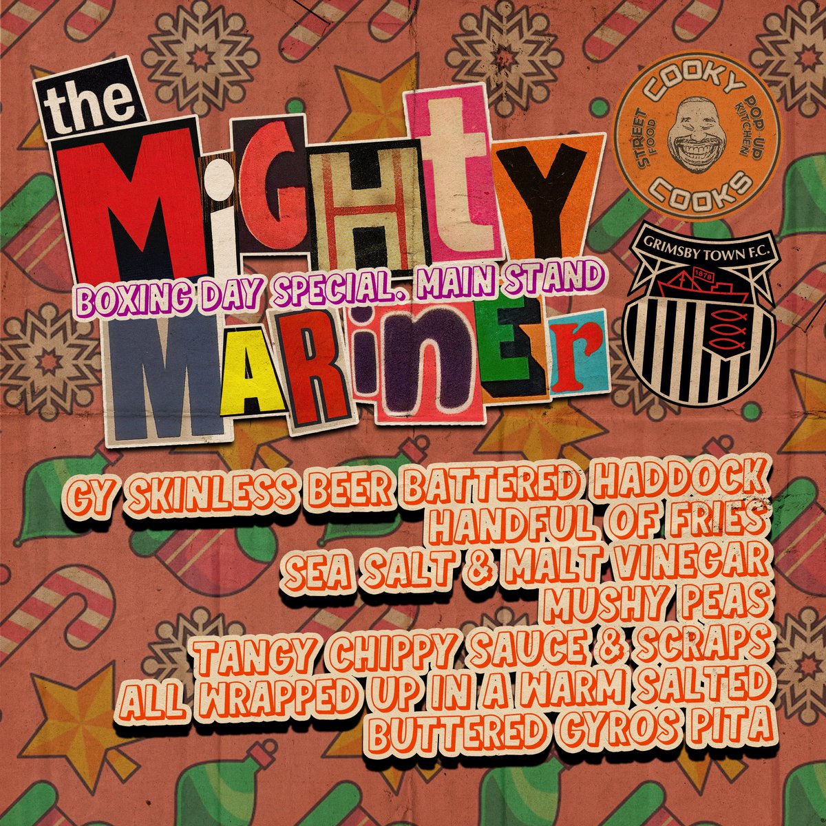 CooksCooky's tweet image. Yo...

All our specials from This Thursday til end of the year....

Yeah... we are doing the Mighty Mariner for one last time of 2025....

Kiosk and dates are all in the flyers....

#UTM
#KeepSmilin