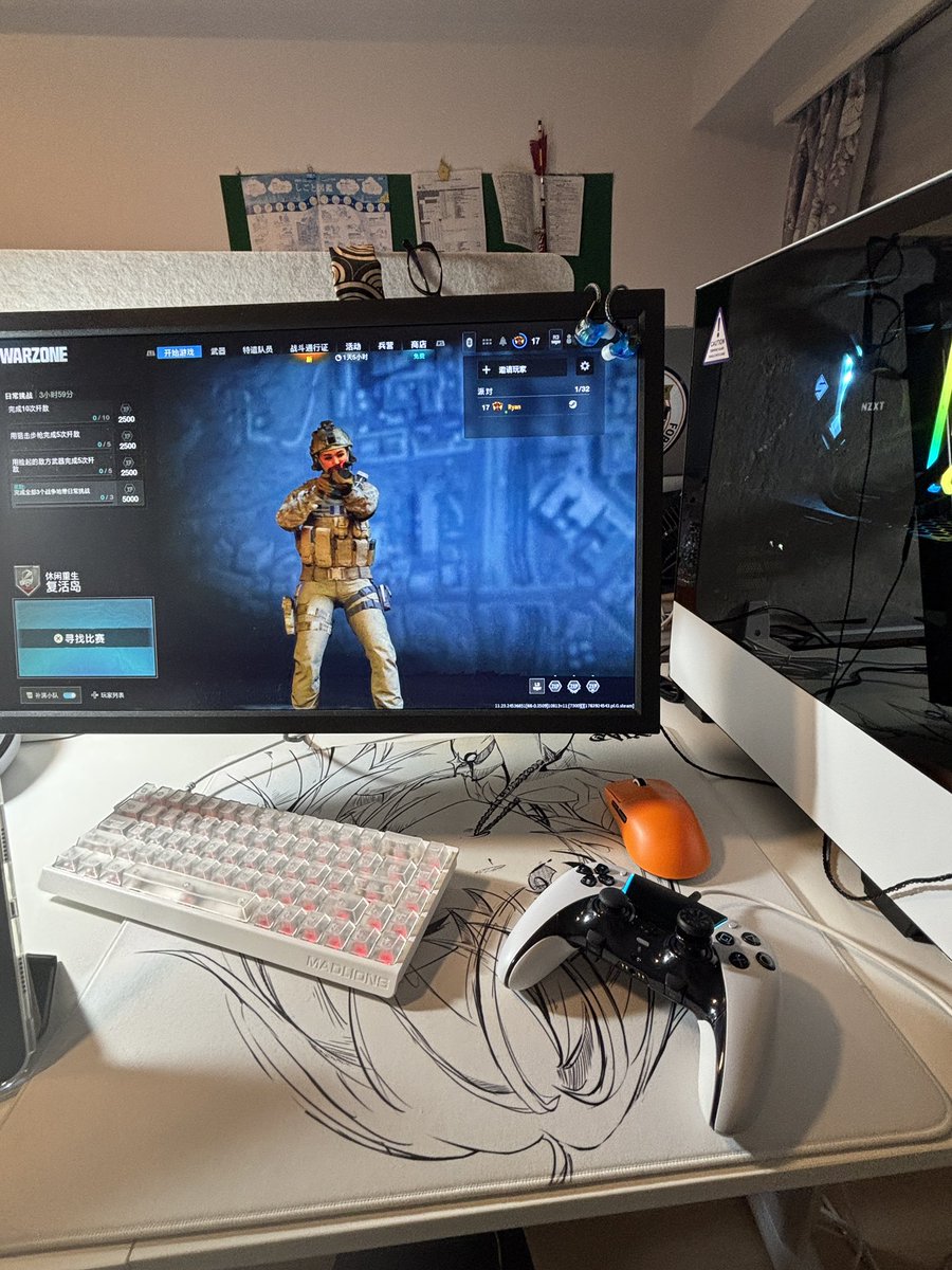 Kun9V9's tweet photo. Preparing for Bo7WZ https://t.co/EMs18krlOB