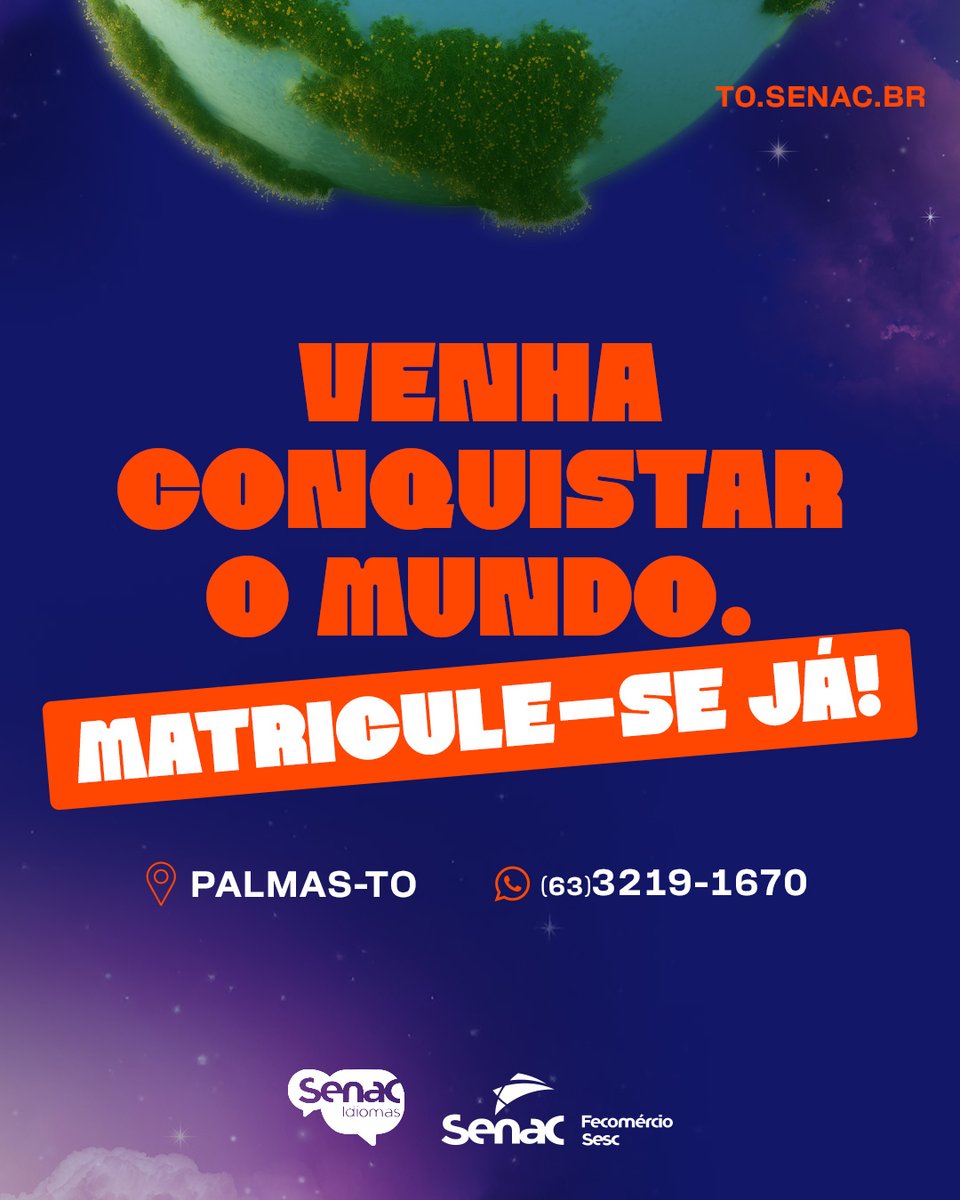 Cada curso é uma chance de beyond your limits 🌎✨

📚 Inglês, Espanhol, Libras, Português e Inovação
💡 Estrutura moderna + recursos tecnológicos
👩‍🏫 Equipe especializada acompanhando sua jornada

E o melhor: até 6x sem juros no cartão ou boleto.
Ready for the next step? 🚀