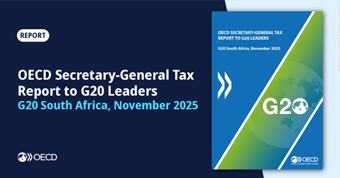 SG <a href="/MathiasCormann/">Mathias Cormann</a>’s update to #G20 Leaders highlights progress on intl. tax co-operation:

➡️ Global minimum tax &amp; #BEPS standards
➡️ Strengthening tax transparency
➡️ Addressing global mobility and interaction between tax, growth &amp; inequality

🔗 brnw.ch/21wXOfd