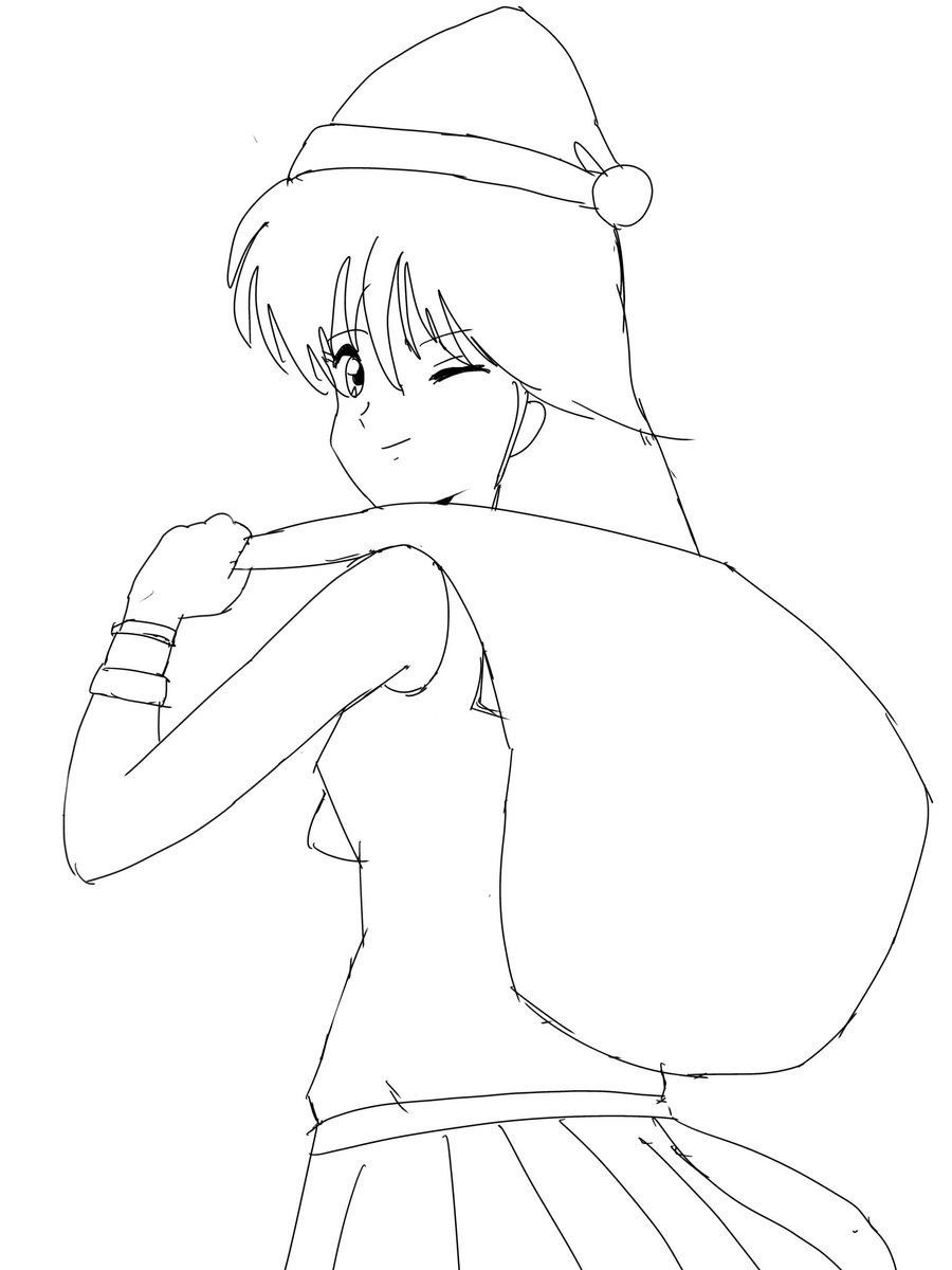 sey5_second's tweet image. さあクリスマス近いですよ！(流石に早すぎ)
久しぶりに自分で描く絵やるんで早めに書いちゃいます
#鮎川まどか
#きまぐれオレンジロード