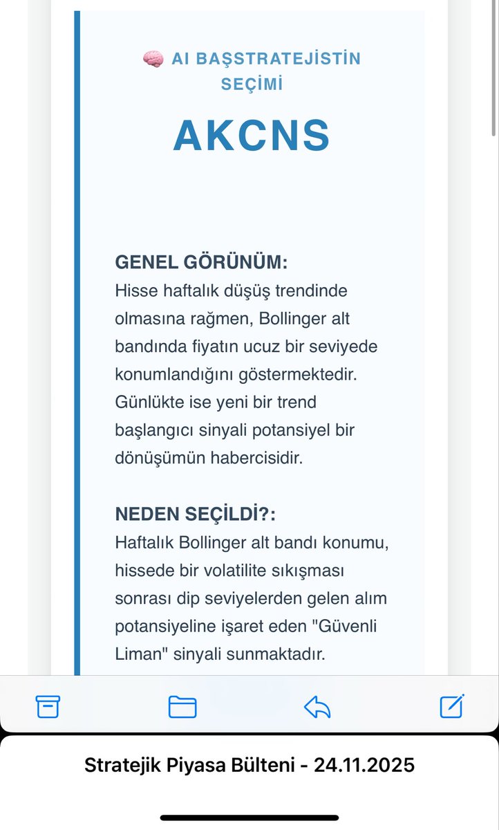 Bizim Ai çalışıyor #akcns teşekkürler