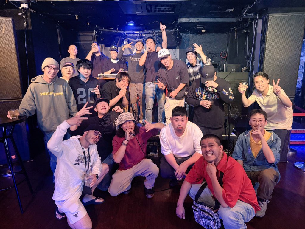 12/2(火) 
KOOPA 喰吐 × R-LOUNGE  presents
【R(7F)CYPHER】

渋谷R-LOUNGE(7F)
OPEN 18:00
CLOSE 22:30
ENTRANCE ¥1000(未成年フリー)

来月の第一火曜、もとい来週火曜日‼️
ラフにRラウンジで皆とサイファーやってます！🎤

握るもよし、眺めるも良し👀
タイミング会う方気軽に遊びきてください🍻