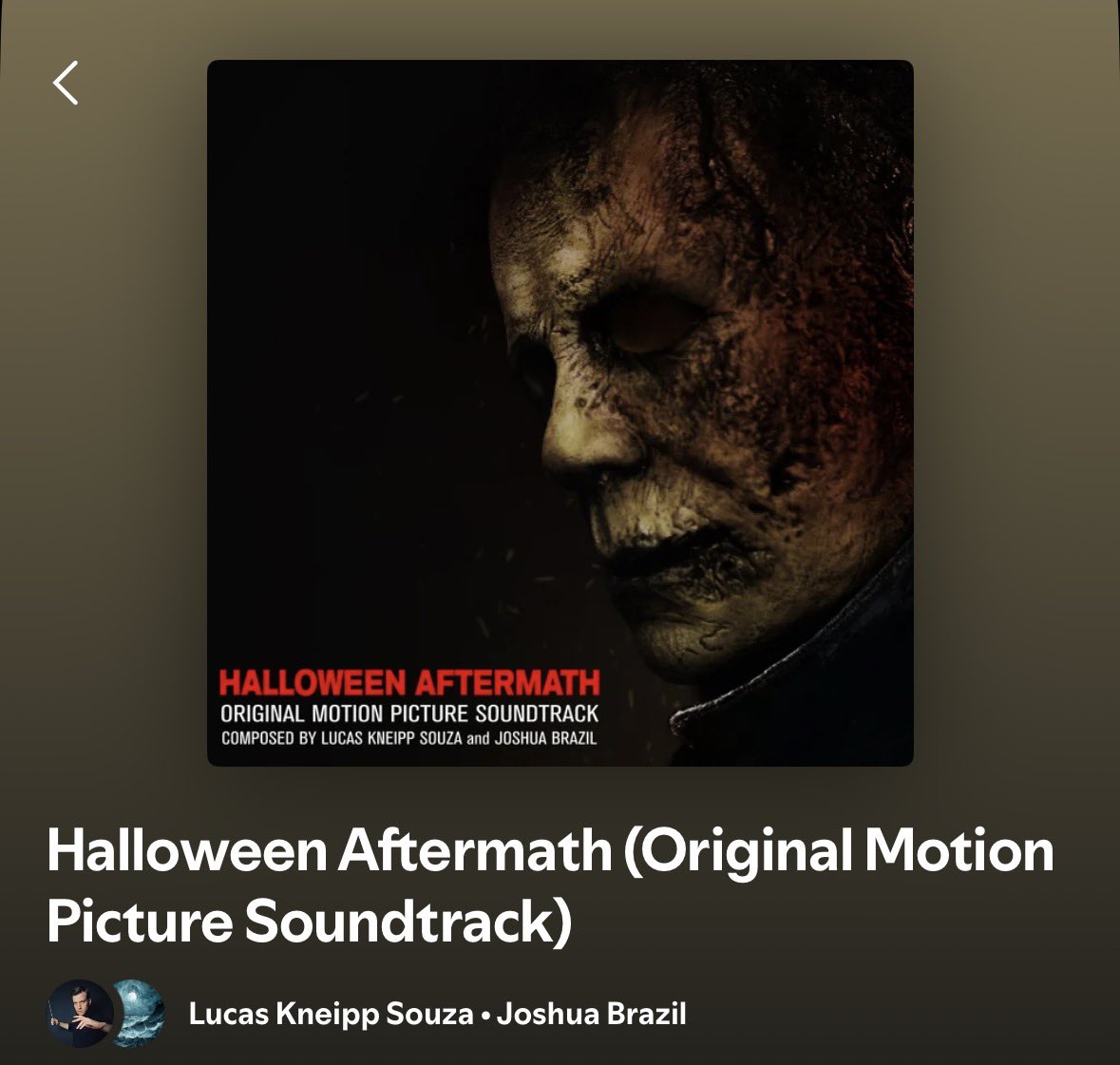 SourceHalloween's tweet image. The score to the Fan Film ‘Halloween: Aftermath’ is now available to listen to on music services 🔪

open.spotify.com/album/2thsw0iz…