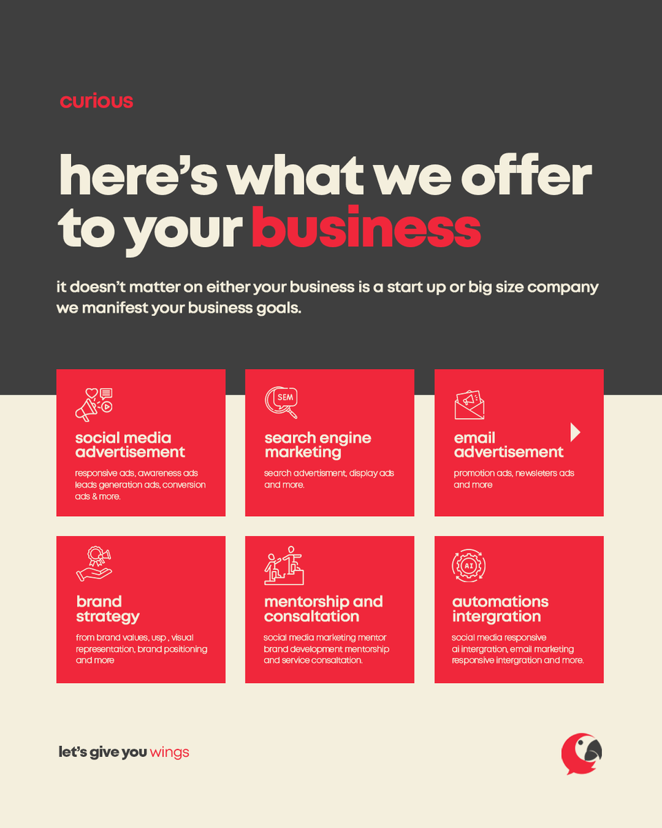 expressionbird_'s tweet photo. CMOs: Struggling to navigate multiple channels and prove ROI? Expressionbird is your one-stop partner for lead Gen, brand building, and measurable ROI. Elevate your marketing. #Expressionbird #LetsGiveYouWings https://t.co/2SrMJlxS1k