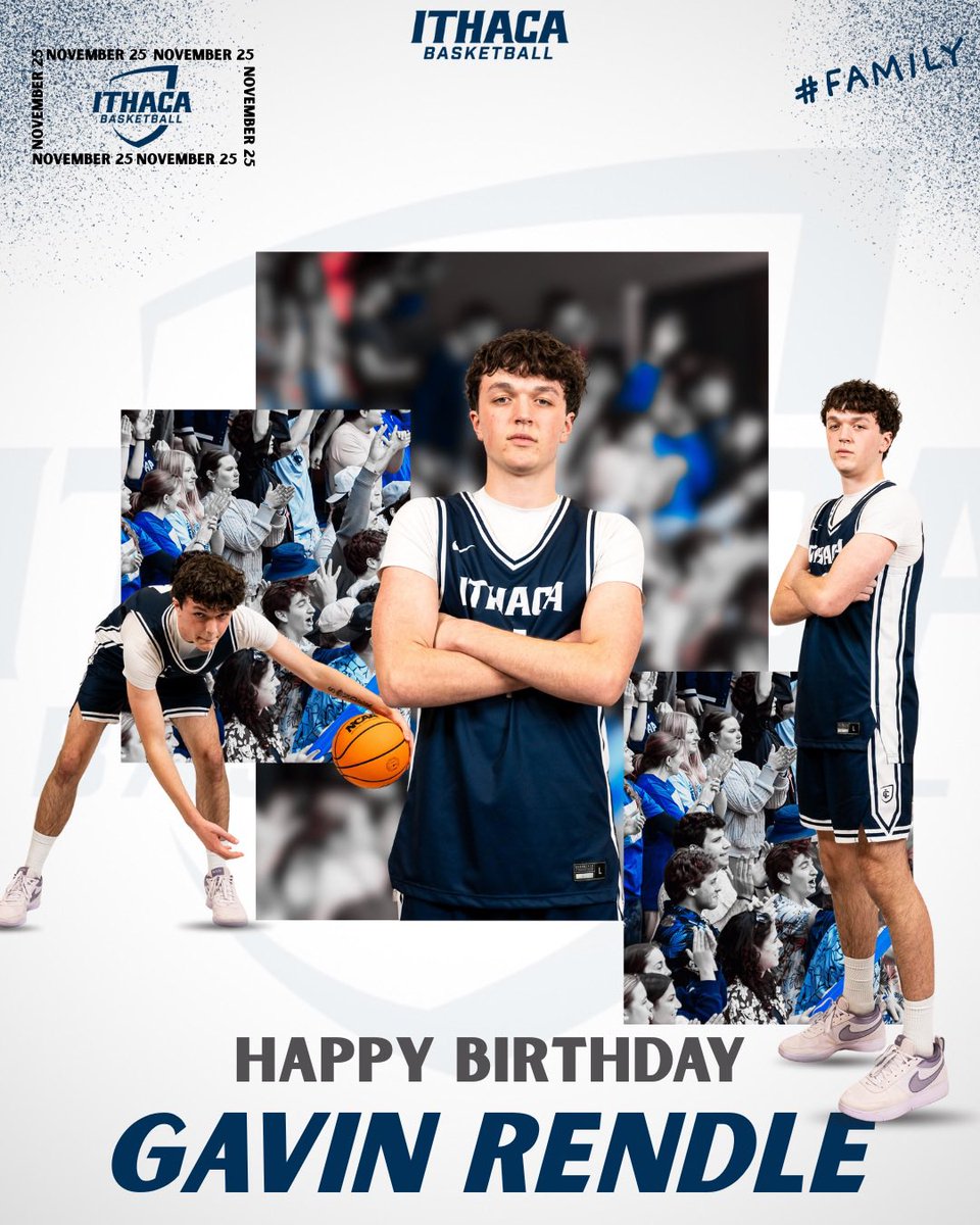 IthacaMBB's tweet image. Happy Birthday Gavin! Have a great day! 

#GoBombers | #Family | #D3Hoops