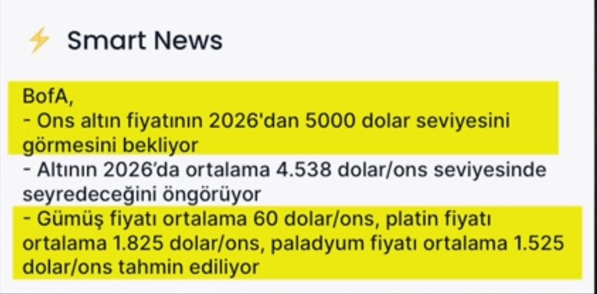 Kıymetli madenler için Bofa dan güzel tahminler geldi. Yine de emtiaların eskisi kadar ucuz olmadığını ve kısa vade düzeltmeler yapabileceğini unutmayın!!