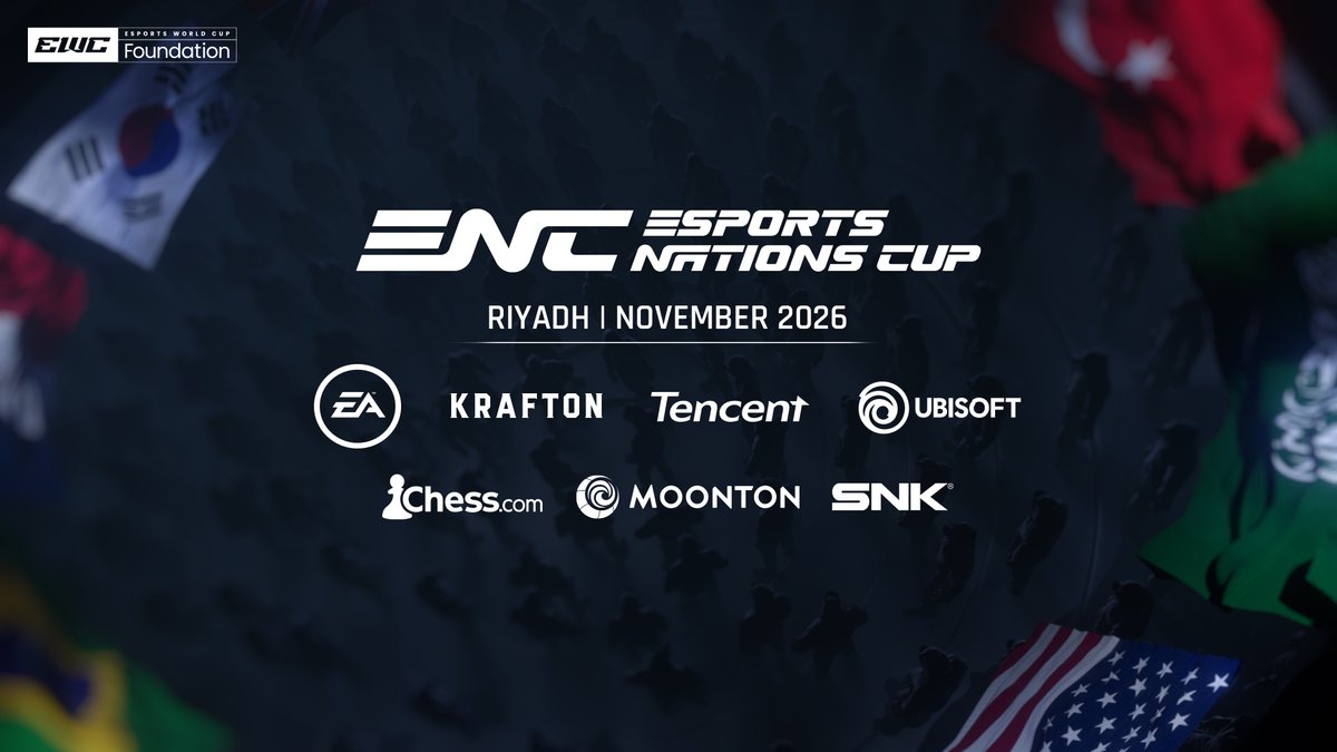 ENC_EN's tweet image. Every nation brings its own identity, passion and story.

Today we are proud to welcome three new official publishers and video game companies on our mission - with more to come as we continue building a competition that unites communities across the globe.