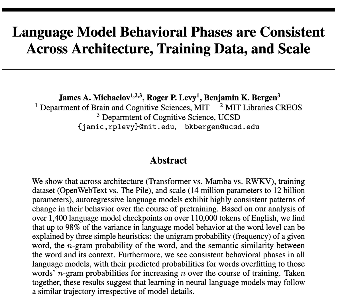 James Michaelov tweet media