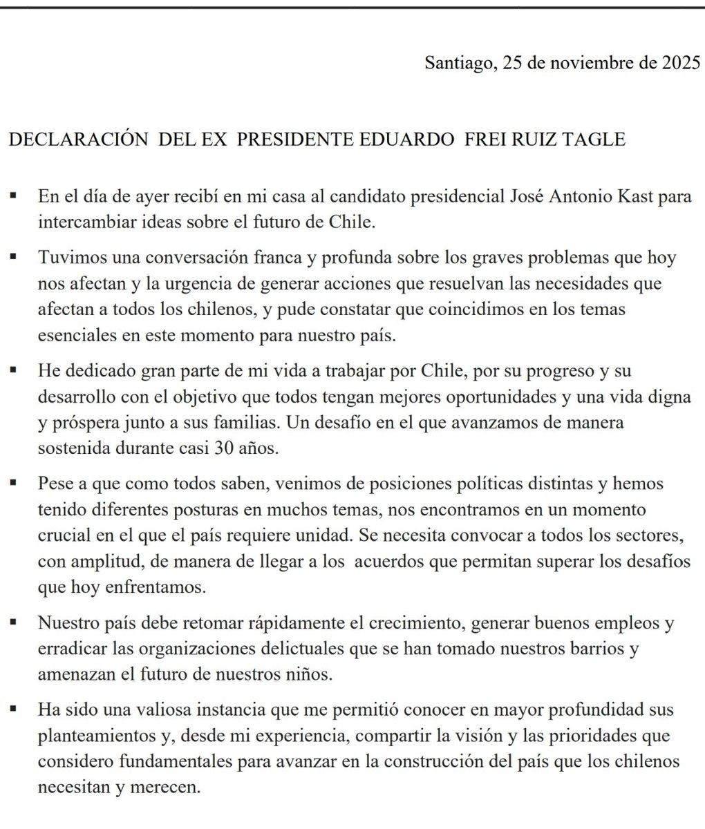 Yo tengo mi opinión sobre este Frei,  desde hace muchos años y no me llama la atención para nada.
Y tú que opinas?