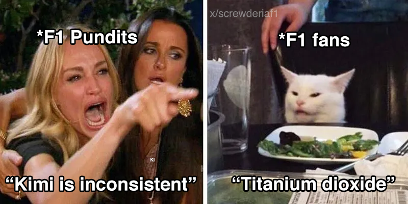 ScrewderiaF1's tweet photo. I'm enjoying the Antonelli-Titanium Dioxide subplot https://t.co/9sX9ZJMEF9