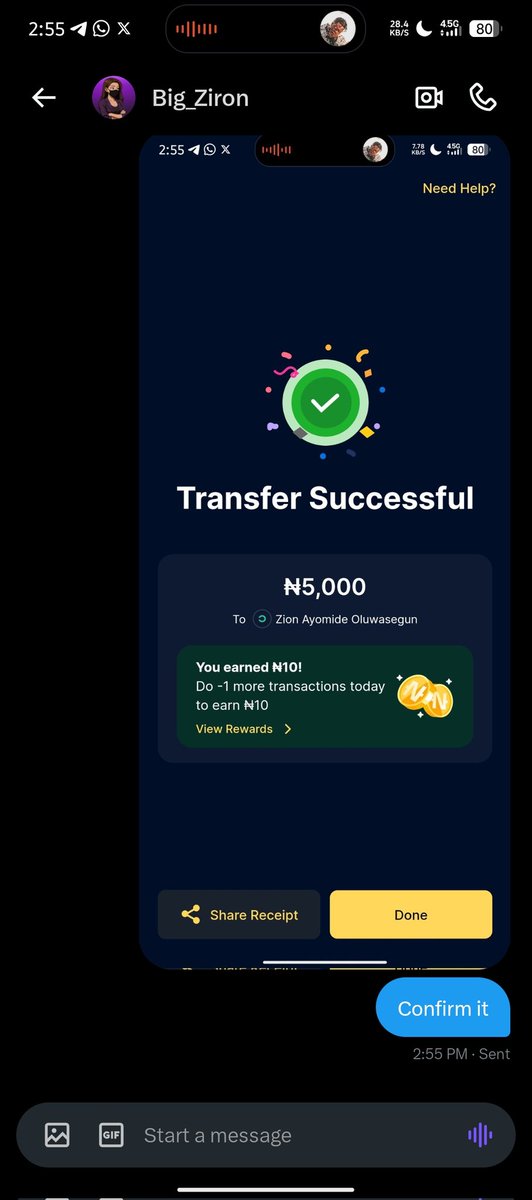 Crypto_Rexa's tweet image. Sent the three telegram premium to the winners 
@Ziron4real @Bigdomcrpty and @Nyx_mAvin 

Congratulations🎉, hosting more soon

If you don&apos;t wanna miss out, make sure you engage my post and you are

-Following me 

-engaging

-Notis on😌