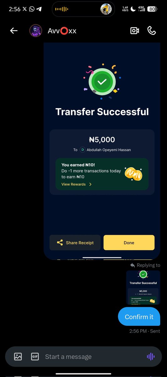 Crypto_Rexa's tweet image. Sent the three telegram premium to the winners 
@Ziron4real @Bigdomcrpty and @Nyx_mAvin 

Congratulations🎉, hosting more soon

If you don&apos;t wanna miss out, make sure you engage my post and you are

-Following me 

-engaging

-Notis on😌