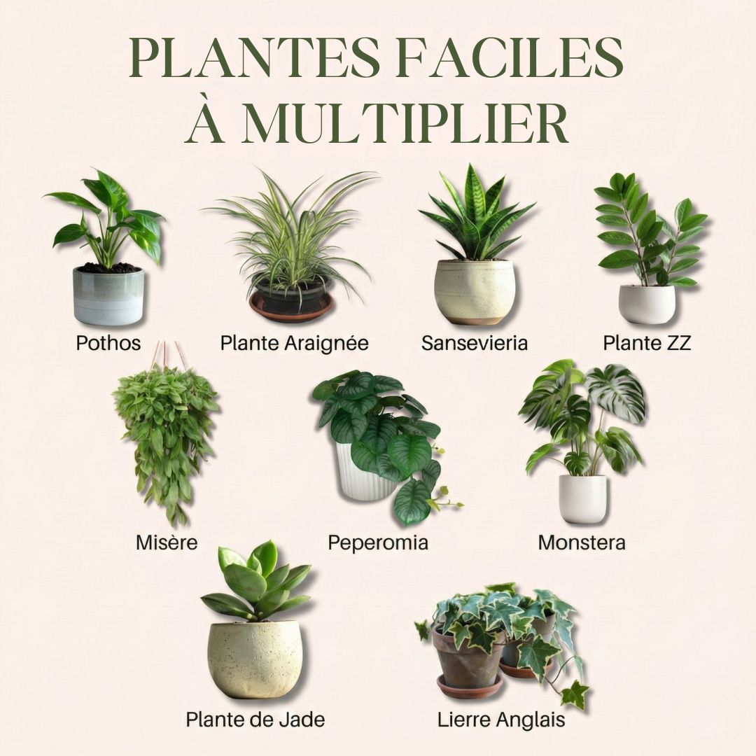 « Le bonheur ne se divise pas, il se multiplie. »... Et c’est encore plus vrai avec les plantes ! 💚🪴
Voici la liste ultime des plantes les plus généreuses de votre collection. Celles qui vous permettent de faire des cadeaux vivants à tous vos amis !