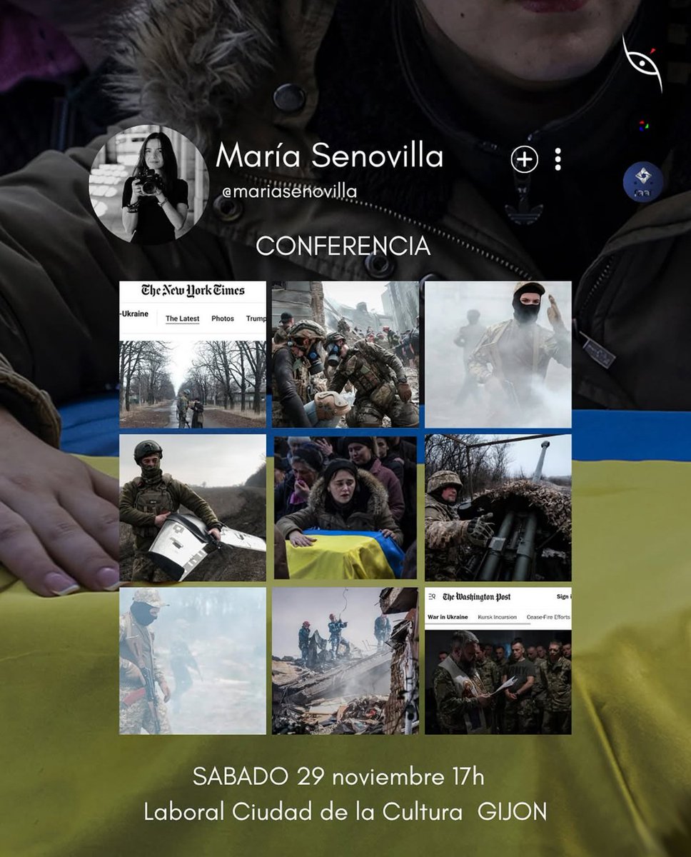 Acabo de aterrizar en España

Estaré sólo unos días, la situación en #Ucrania ahora requiere más cobertura que nunca...

Pero no podía perderme los Encuentros Fotográficos de #Gijón (y vosotros tampoco)

Daré una conferencia allí el sábado 29

<a href="/efotogijon/">Encuentros Fotográficos de Gijón</a>

encuentrosfotograficosgijon.com/efg2025/progra…