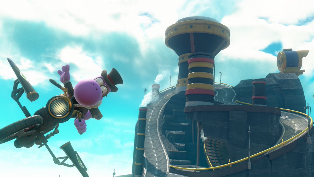 💜今日のヨッシー💜 78日目 #マリオカートワールド写真部