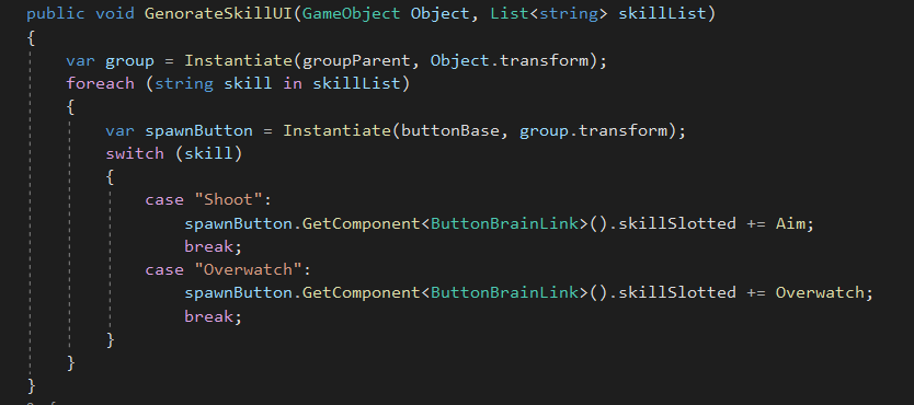 TheLifeHackGod's tweet image. Night 24 of trying to scratch that XCOM2 itch by making my own game
#gamedev #XCOM2 #IndiDev
 - Made it easier for me to add skill buttons
 - Will test it in the morning
reddit.com/user/Life_Hack…